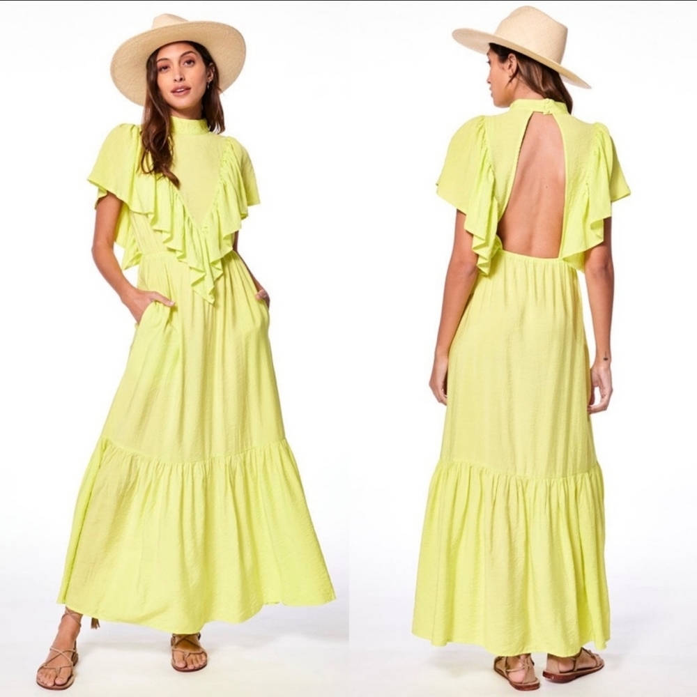 Young Fabulous & Broke Cruz Maxi Dress in Margarita